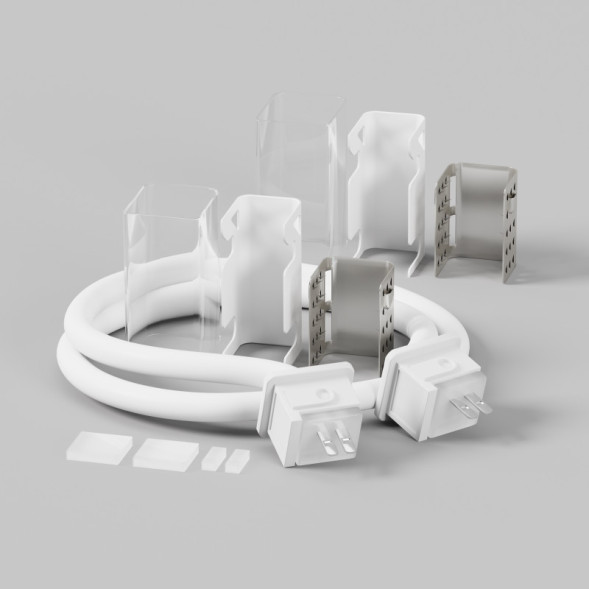 Крепеж Maytoni Technical 432013 изгиб поперек оптической оси