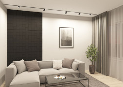 Трековый светильник Denkirs SOLID Tube DK6201-BK