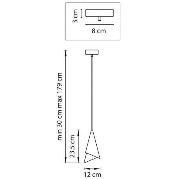 Подвесной светильник Lightstar CONE 757010