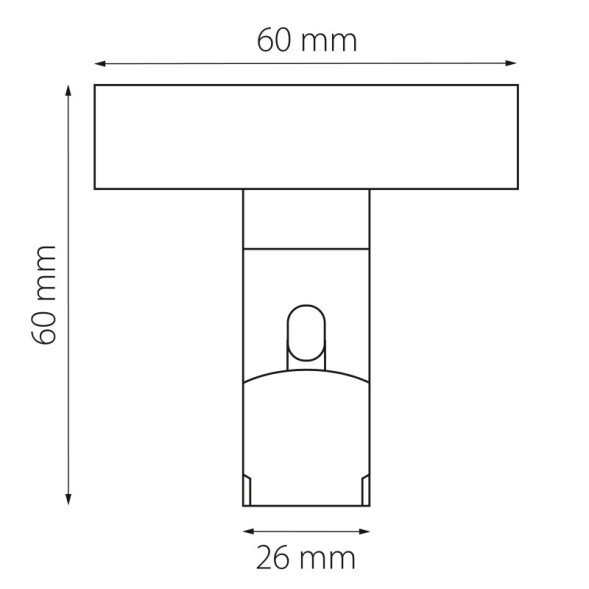 Крепеж шинопровода Lightstar 507197 DUE
