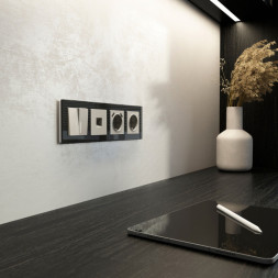 Выключатель Werkel W1220104 дымчатый