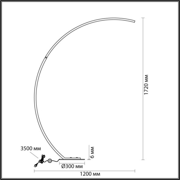 Торшер LUMION WES 5676/21FL