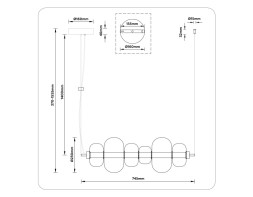 Подвесной светильник Ambrella Light LH11071 HIGH LIGHT