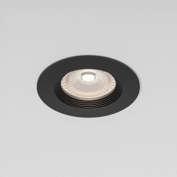 Точечный влагозащищенный светильник Elektrostandard 25060/01 GU10 черный