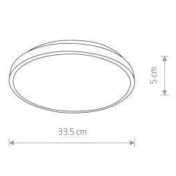 Потолочный светильник Nowodvorski Agnes Round Led 8183