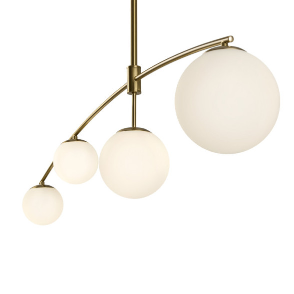 Люстра на штанге Freya Hanger FR5443CL-04BS