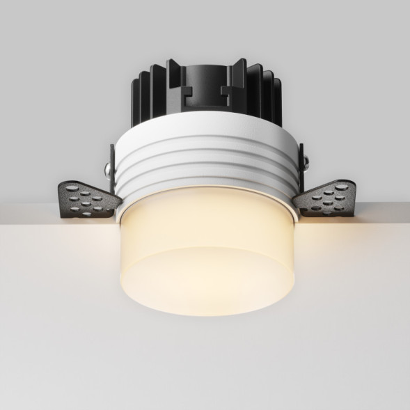 Встраиваемый точечный светильник Maytoni Technical nude DL065-12W3K-TRS-W