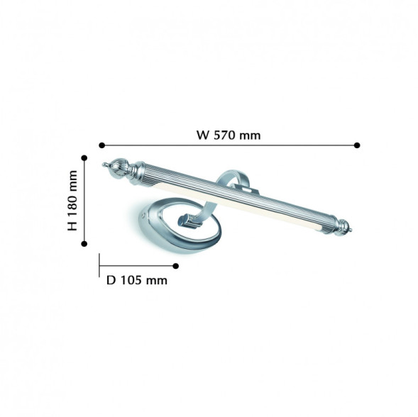 Светильник для картин и зеркал Favourite Artifex 2434-1W