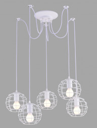 Подвесная люстра ARTE Lamp SPIDER A1110SP-5WH