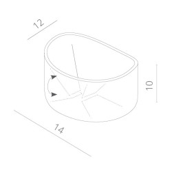 Уличный настенный светильник ARTE Lamp RULLO A1415AL-1WH