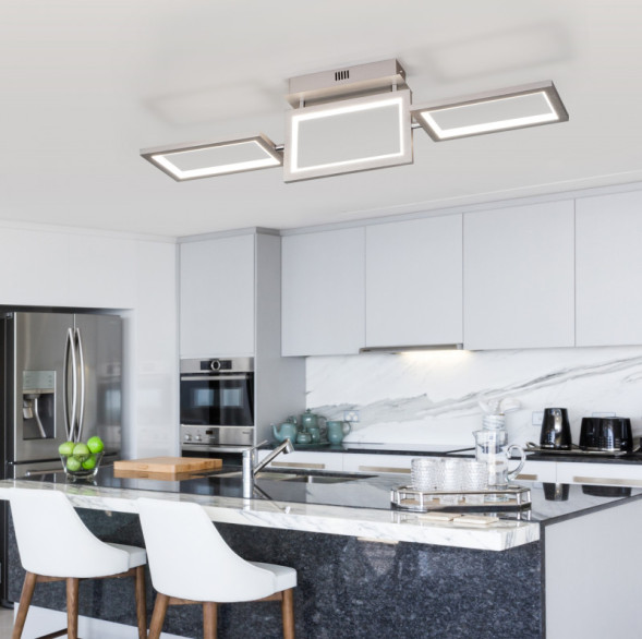 Потолочный светильник Eurosvet Maya 90223/3 матовое серебро