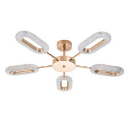 Люстра на штанге ARTE Lamp OVALE A2489PL-5GO