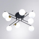 Потолочная люстра ARTE Lamp A2243PL-8BK GEMINI