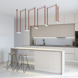 Светодиодный трековый светильник Denkirs BELTY GRILL DK5570-WB