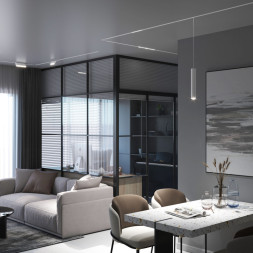 Трековый светильник Elektrostandard Slim Magnetic HL01 6W 4200K (б