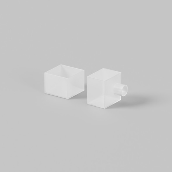 Заглушка Maytoni Technical 432018 изгиб вдоль оптической оси