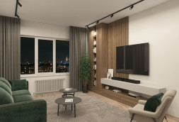 Трековый светильник Denkirs SOLID Tube DK6202-BK