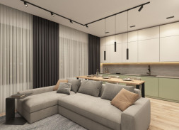 Трековый светильник Denkirs SOLID Tube DK6202-BK