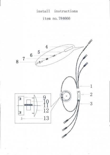 Бра Lightstar OVALE 784666