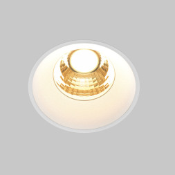 Встраиваемый светильник Maytoni Technical DL058-7W2.7K-TRS-W ROUND