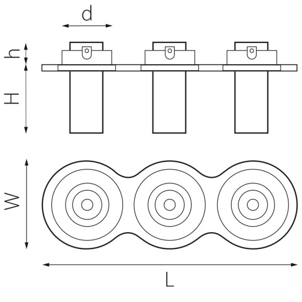 Встраиваемый точечный светильник Lightstar INTERO i636264