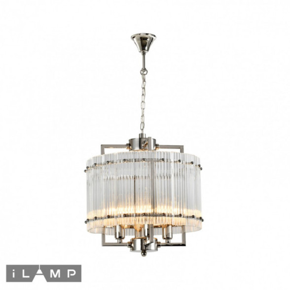 Подвесная люстра iLamp SILVERSTONE P9503-4 NIC