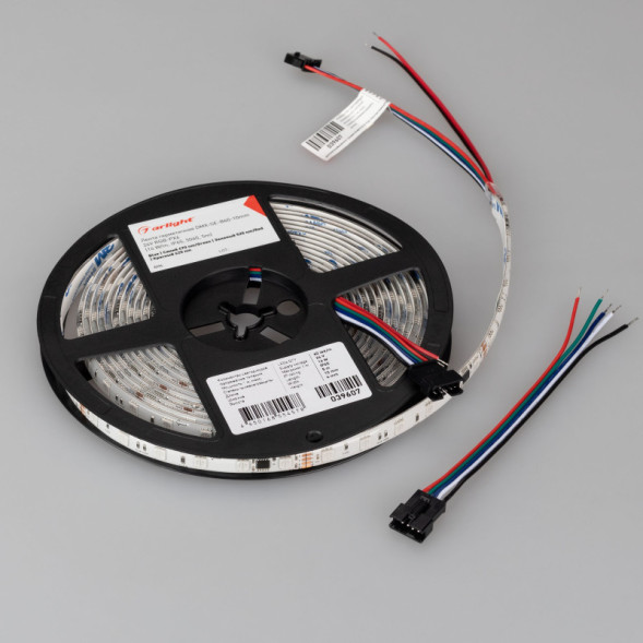 Лента Arlight DMX-SE-B60-10mm 039607 70W 24V RGB IP65
