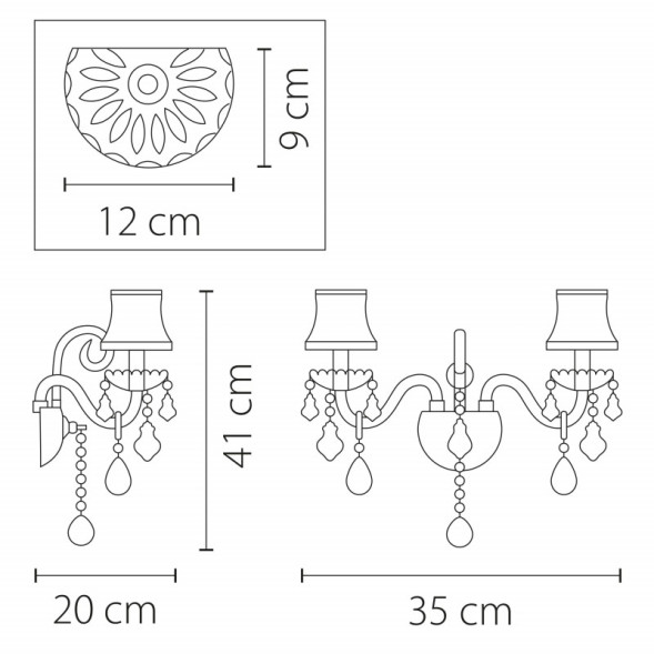Бра Lightstar NATIVO 715627