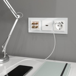 Розетка Werkel W1185001 белый