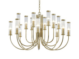 Подвесная люстра Newport 4558+4+4/C gold