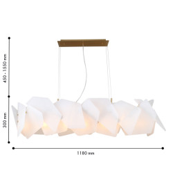 Подвесная люстра 4725-12P Favourite Lanvin