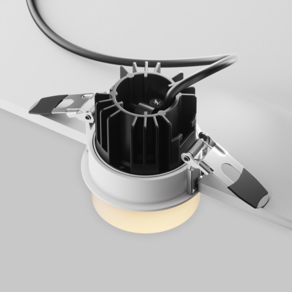 Встраиваемый точечный светильник Maytoni Technical nude DL065-12W3K-W