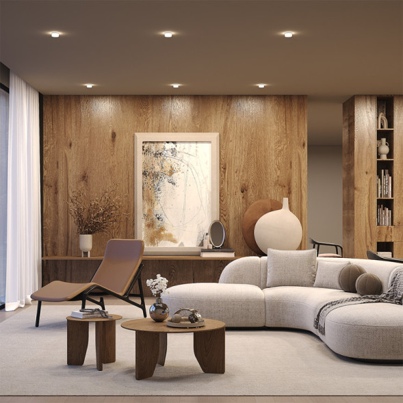 Встраиваемый точечный светильник Maytoni Technical nude DL065-12W3K-W