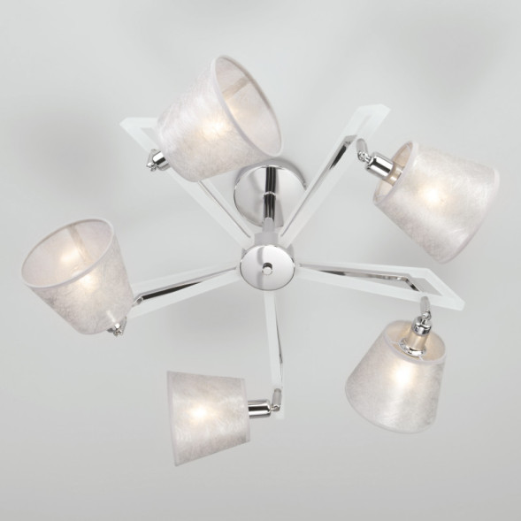 Люстра на штанге Eurosvet ALICANTE 60082/5 хром