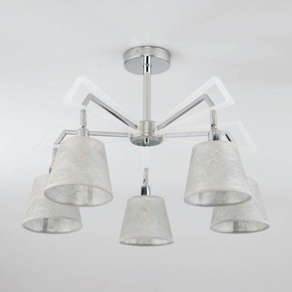 Люстра на штанге Eurosvet ALICANTE 60082/5 хром