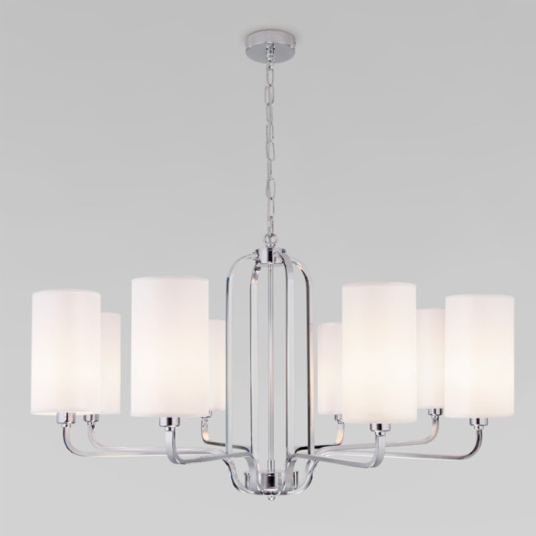 Подвесная люстра Eurosvet Purezza 60128/8 хром