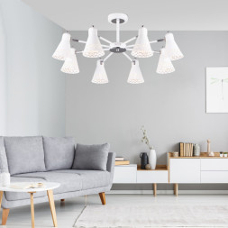 Люстра на штанге Eurosvet Trina 70100/6 белый