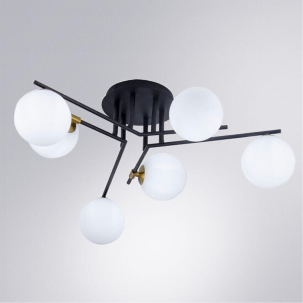 Потолочная люстра ARTE Lamp A2243PL-6BK GEMINI