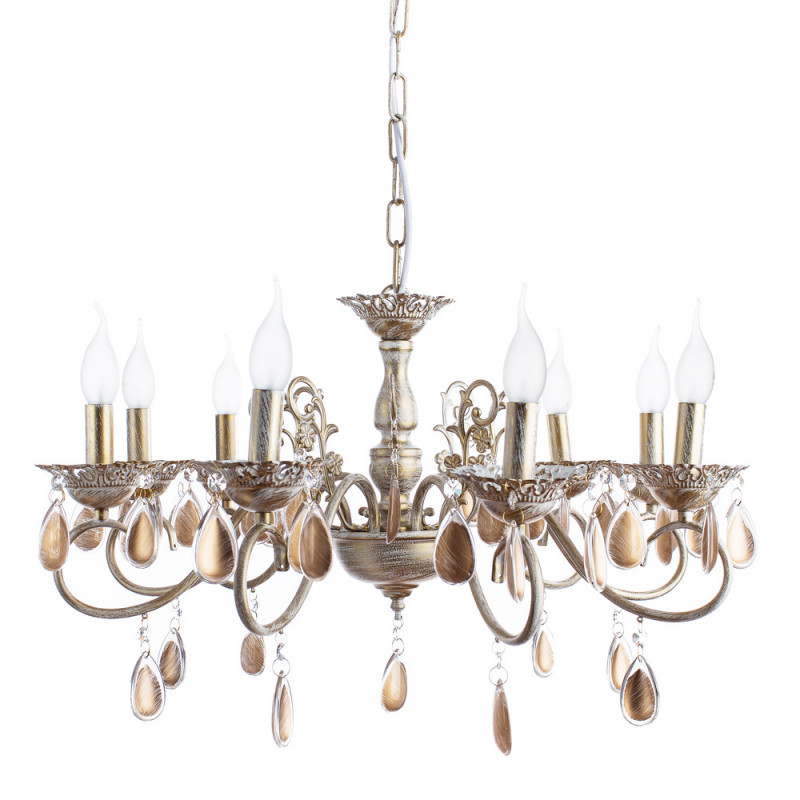 Подвесная люстра ARTE Lamp Ciondolo A5676LM-8WG