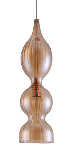 Подвесной светильник Crystal Lux IRIS IRIS SP1 B AMBER