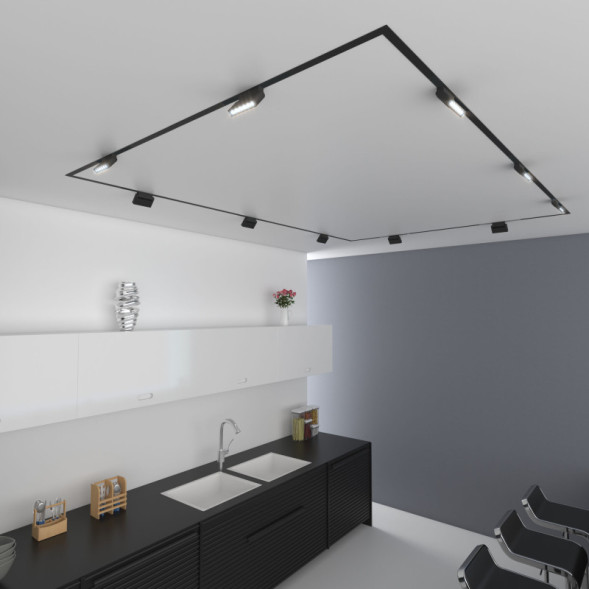 Магнитный трековый светильник Elektrostandard Slim Magnetic HL01 Трековый светильник 6W 4200K (ч