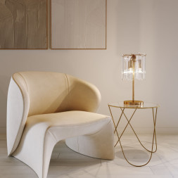 Настольная лампа Eurosvet 01170/3 золото CLAIRE