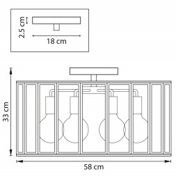 Люстра на штанге Lightstar Genni 798287