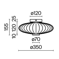 Бра Maytoni MOD555WL-L4G3K Amulet