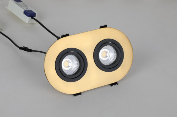 Встраиваемый точечный светильник Favourite RETRO 2789-2C