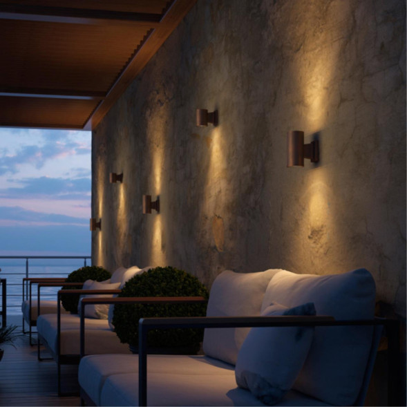 Уличный настенный светильник Novotech Landscape 370407