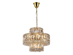Подвесная люстра Newport 8458+3/C gold