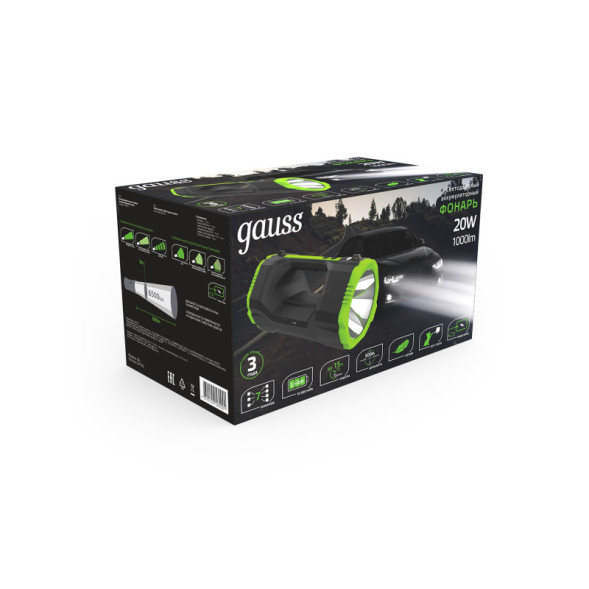 Фонарь Gauss GFL GF703
