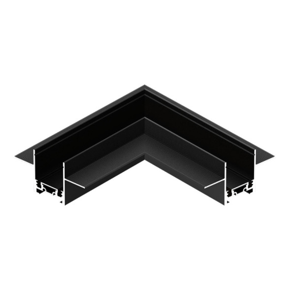 Соединитель для шинопровода ST-Luce Track magnet SKYFLAT встраиваемый в ГКЛ черный ST069.409.10