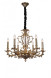 Подвесная люстра Lucia Tucci Firenze FIRENZE 1780.6 antique gold